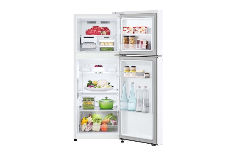 LG Frigorífico Dos Puertas 1,45m, Clasificación E, Total No Frost, Door Cooling - Blanco, GTBV22SWGKD