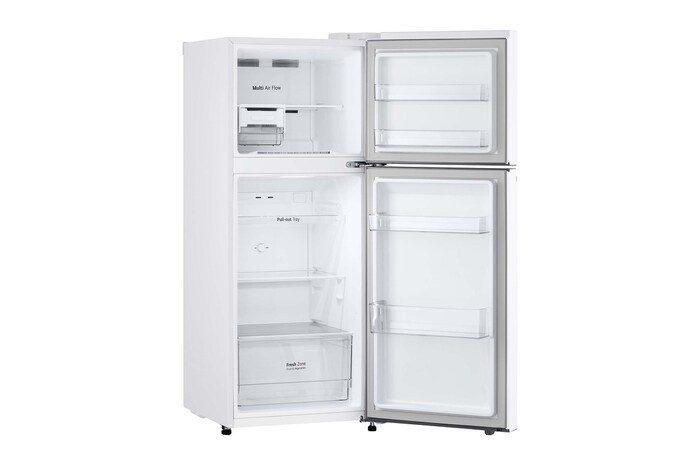 LG Frigorífico Dos Puertas 1,45m, Clasificación E, Total No Frost, Door Cooling - Blanco, GTBV22SWGKD