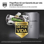 LG Outlet Frigorífico Dos Puertas, Clasificación E, Door Cooling+, Total No Frost, Inox antihuellas, GTF916PZPED.OUTLET