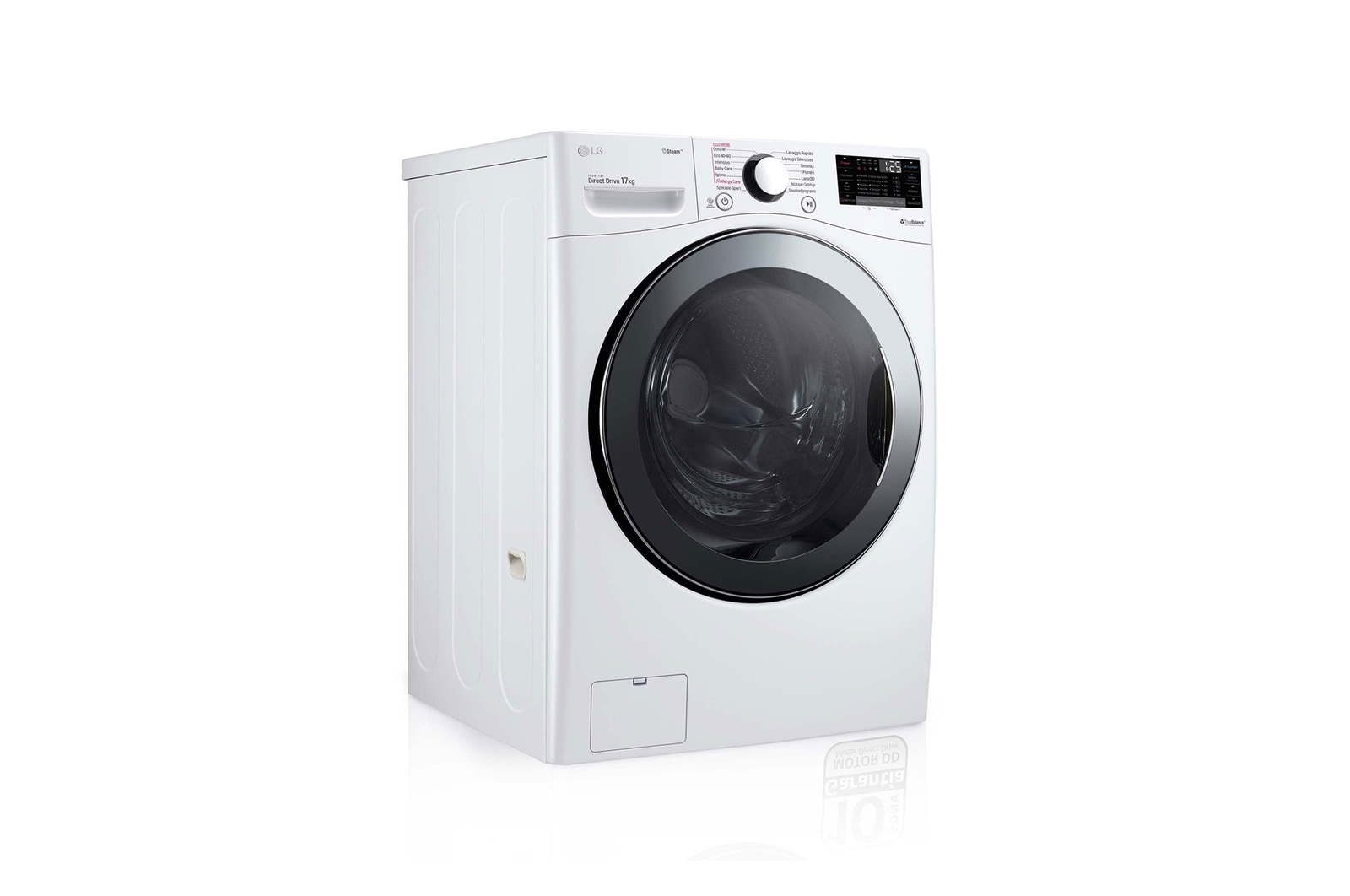 LG Lavadora LG F1P1CY2W, 17 kg, E, Blanco, 1100rpm, Serie  XXL, F1P1CY2W