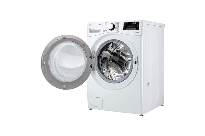 LG Lavadora LG F1P1CY2W, 17 kg, E, Blanco Marfil, 1100rpm, Serie XXL, F1P1CY2W
