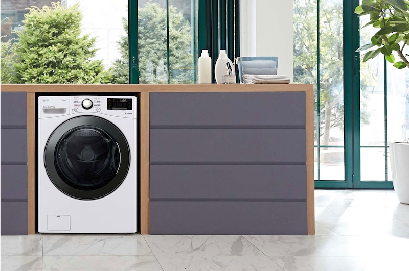 LG Outlet Lavadora LG F1P1CY2W, 17 kg, E, Blanco, 1100rpm, Serie XXL, F1P1CY2W.OUTLET