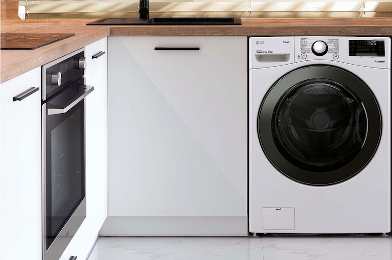 LG Outlet Lavadora LG F1P1CY2W, 17 kg, E, Blanco, 1100rpm, Serie XXL, F1P1CY2W.OUTLET