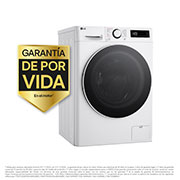 LG Lavadora inteligente AI Direct Drive,  Vapor,  8kg ,  1200rpm Un 10% más eficiente que A, Serie fondo especial 500, F2WR5S08A0W