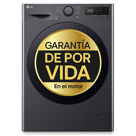 Outlet Lavasecadora inteligente AI Direct Drive TM, Turbowash 360º, 10/6kg, 1400rpm, Un 10% más eficiente que A(lavado) / D(secado),Negro medio Serie 600 - F4DR6010AGM.OUTLET