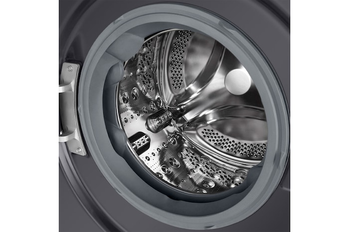 LG Lavadora inteligente AI Direct Drive, Vapor, 9kg , 1400rpm Un 10% más eficiente que A, Serie 500, F4WR5009A6M.OUTLET