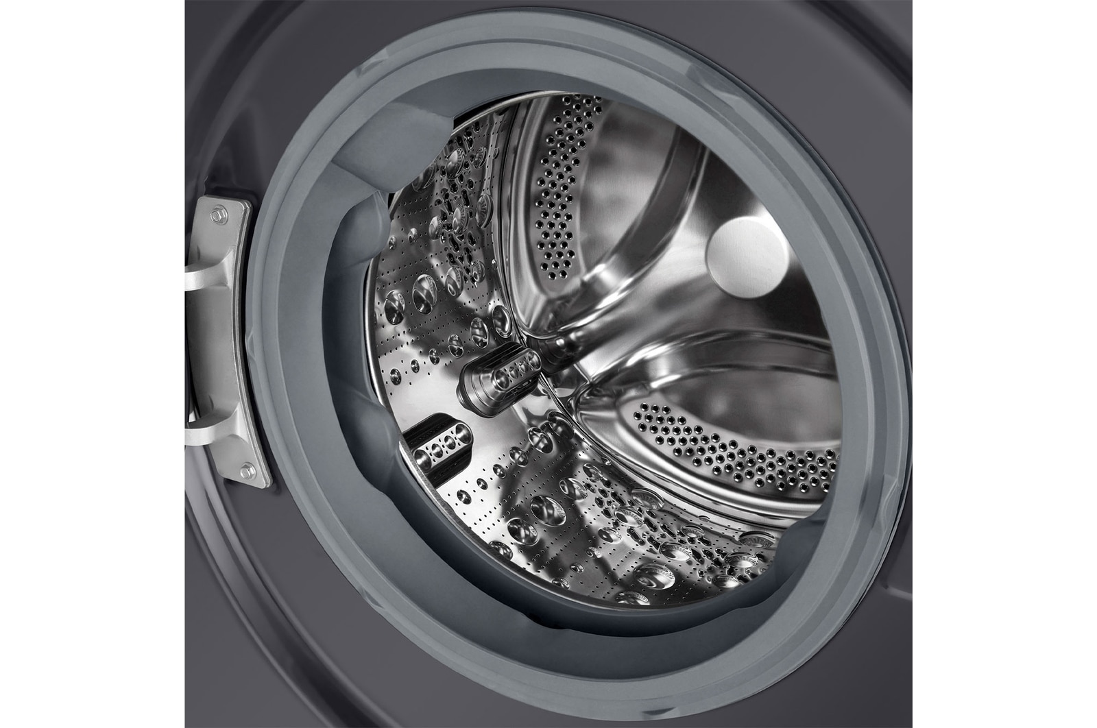LG Lavadora inteligente AI Direct Drive, Vapor, 9kg , 1400rpm Un 10% más eficiente que A, Serie 500, F4WR5009A6M.OUTLET