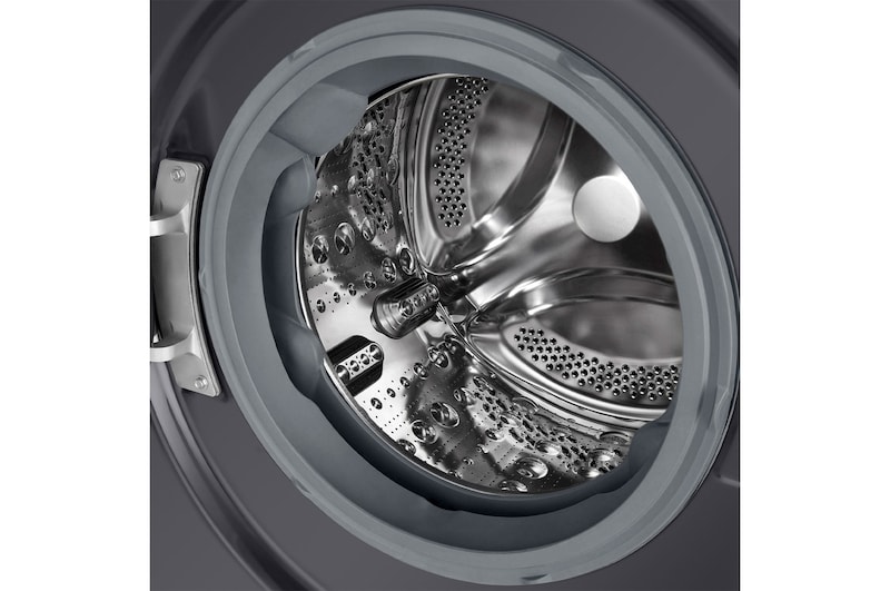 LG Lavadora inteligente AI Direct Drive, Vapor, 9kg , 1400rpm Un 10% más eficiente que A, Serie 500, F4WR5009A6M.OUTLET