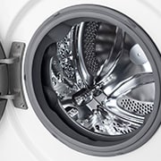 LG Lavadora inteligente AI Direct Drive, Vapor, 9kg , 1400rpm Un 10% más eficiente que A, Serie 500, F4WR5009A6W.OBSEXC