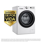 LG Lavadora inteligente AI Direct Drive,  Vapor,  11kg ,  1400rpm Un 10% más eficiente que A, Serie 500, F4WR5011A6F