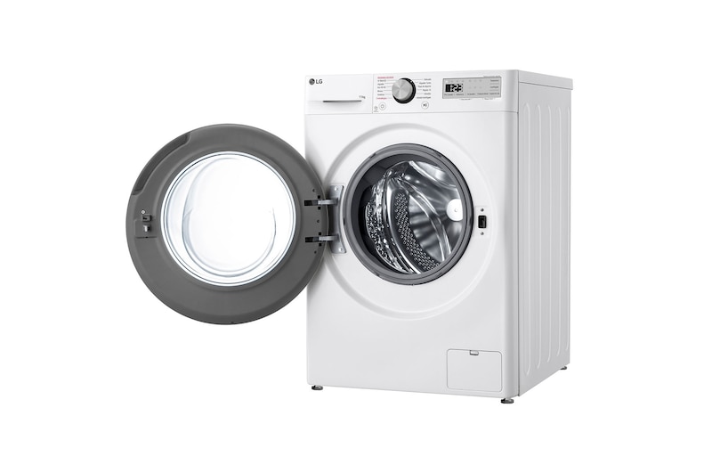LG Outlet Lavadora inteligente AI Direct Drive, Vapor, 11kg , 1400rpm Un 10% más eficiente que A, Serie 500, F4WR5011A6F.OUTLET