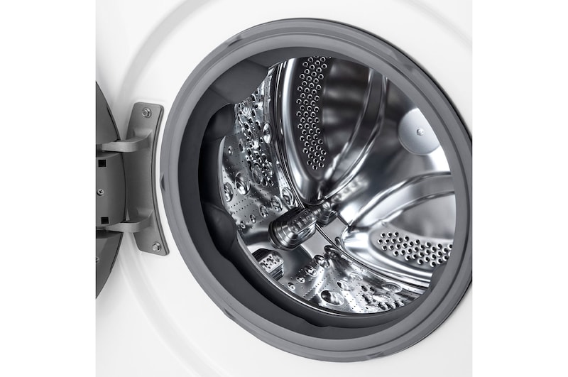 LG Outlet Lavadora inteligente AI Direct Drive, Vapor, 11kg , 1400rpm Un 10% más eficiente que A, Serie 500, F4WR5011A6F.OUTLET