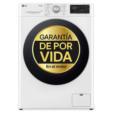 Outlet Lavadora inteligente AI Direct Drive. Vapor, Autodosificación, 9kg , 1400rpm Un 10% más eficiente que A, Serie 550 - F4WR5509A1W.OUTLET