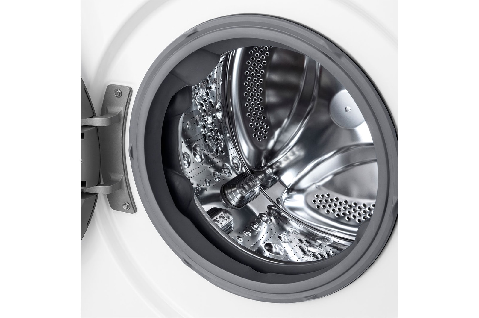 LG Outlet Lavadora inteligente AI Direct Drive. TurboWash 360º, Vapor, 10kg , 1400rpm Un 10% más eficiente que A, Serie 600, F4WR6010A0W.OUTLET