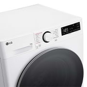 LG Outlet Lavadora inteligente AI Direct Drive. TurboWash 360º, Vapor, 10kg , 1400rpm Un 10% más eficiente que A, Serie 600, F4WR6010A1W.OUTLET