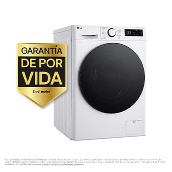 LG Outlet Lavadora inteligente AI Direct Drive. TurboWash 360º, Vapor, 10kg , 1400rpm Un 10% más eficiente que A, Serie 600, F4WR6010AGW.OUTLET