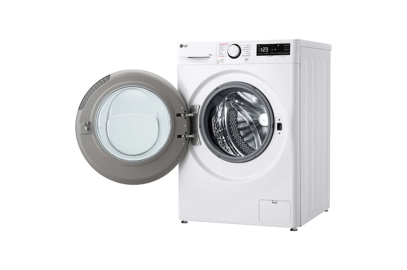 LG Outlet Lavadora inteligente AI Direct Drive. TurboWash 360º, Vapor, 10kg , 1400rpm Un 10% más eficiente que A, Serie 600, F4WR6010AGW.OUTLET