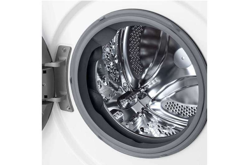 LG Outlet Lavadora inteligente AI Direct Drive. TurboWash 360º, Vapor, 10kg , 1400rpm Un 10% más eficiente que A, Serie 600, F4WR6010AGW.OUTLET