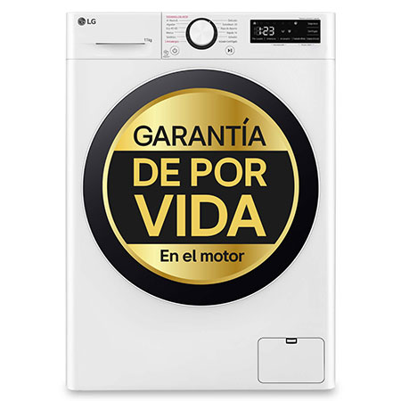 Lavadora inteligente AI Direct Drive. TurboWash 360º, Vapor, 11kg , 1400rpm Un 10% más eficiente que A, Serie 600 - F4WR6011A0W