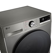 LG Lavadora inteligente AI Direct Drive. TurboWash 360º, Vapor+, 9kg , 1400rpm Un 10% más eficiente que A, Serie 700, F4WR7009AGS.OBSEXC