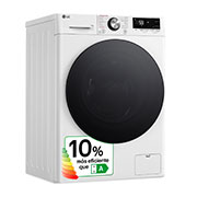 LG Outlet Lavadora inteligente AI Direct Drive. TurboWash 360º, Vapor+, 11kg , 1400rpm Un 10% más eficiente que A, Serie 700, F4WR7011AGW.OUTLET