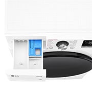 LG Outlet Lavadora inteligente AI Direct Drive. TurboWash 360º, Vapor+, 13kg , 1400rpm.Un 20% más eficiente que A, Serie 700, F4WR7013AGW.OUTLET