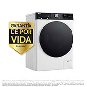 LG Lavadora 9kg   1400rpm , Un 10% más eficiente que A, TurboWash 360º- Dosificador automático detergente, F4WR7509AGH