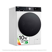 LG Lavadora 9kg   1400rpm , Un 10% más eficiente que A, TurboWash 360º- Dosificador automático detergente, F4WR7509AGH