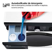 LG Outlet Lavadora 11kg , 1400rpm Un 10% más eficiente que A, TurboWash 360º- Dosificador automático detergente, F4WR7511AGH.OUTLET