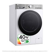 LG 9 kg Lavadora Blanca AI DD™ Vapor+, F4WR9009A2W