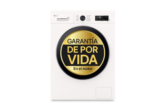 LG Outlet Lavasecadora Inverter | LG W4X1095NWK, Direct Drive, 6 Motion, 9/5kg, 1400rpm, Serie 140, Clasificación A (Lavado) / E (Secado), Blanca, W4X1095NWK.OBSEXC