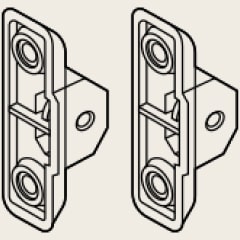 Ilustración de tornillos de madera, 2 piezas	