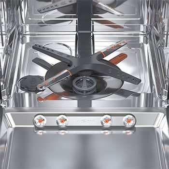 LG Outlet Lavavajillas Integrable, LG QuadWashᵀᴹ Steam, A, con lavado a vapor y tercera bandeja, DB375TXS.OUTLET