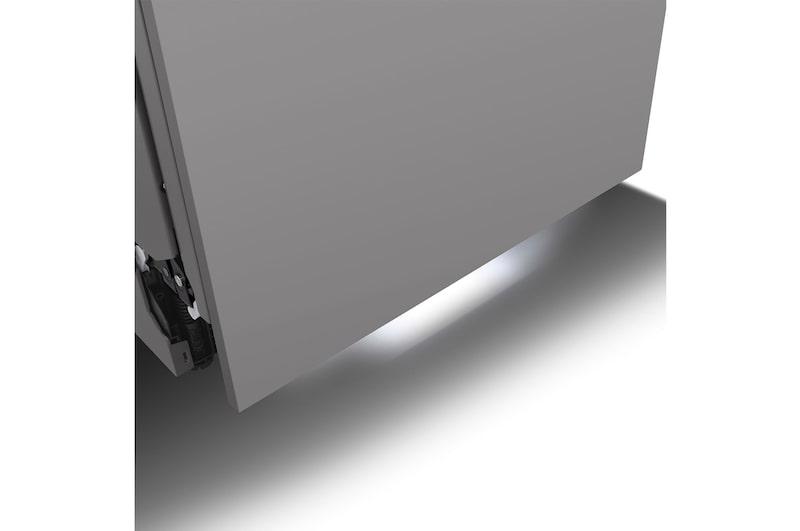 LG Lavavajillas Integrable LG DB5976TXS, QuadWash TM TrueSteam TM ,  Un 20% más eficiente que A  con lavado a vapor y 3º bandeja, serie 500, DB597TXS