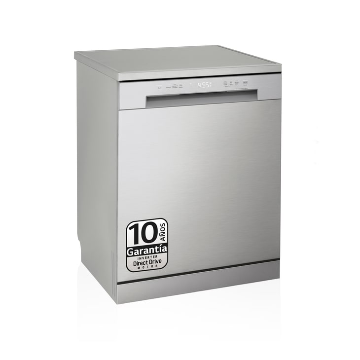 LG Outlet Lavavajillas LG QuadWashTM, Inox antihuellas , D, DF142FV.OUTLET