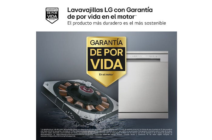 LG Lavavajillas LG QuadWashTM, Inox antihuellas , D, DF142FV