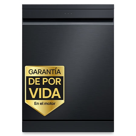 LG – Lavavajillas LG 14 servicios QuadWashTM Steam con lavado a vapor y tercera bandeja – DF375HMS.