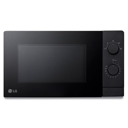 Microondas  LG MS2082F, 20 litros, Negro - MS2082F