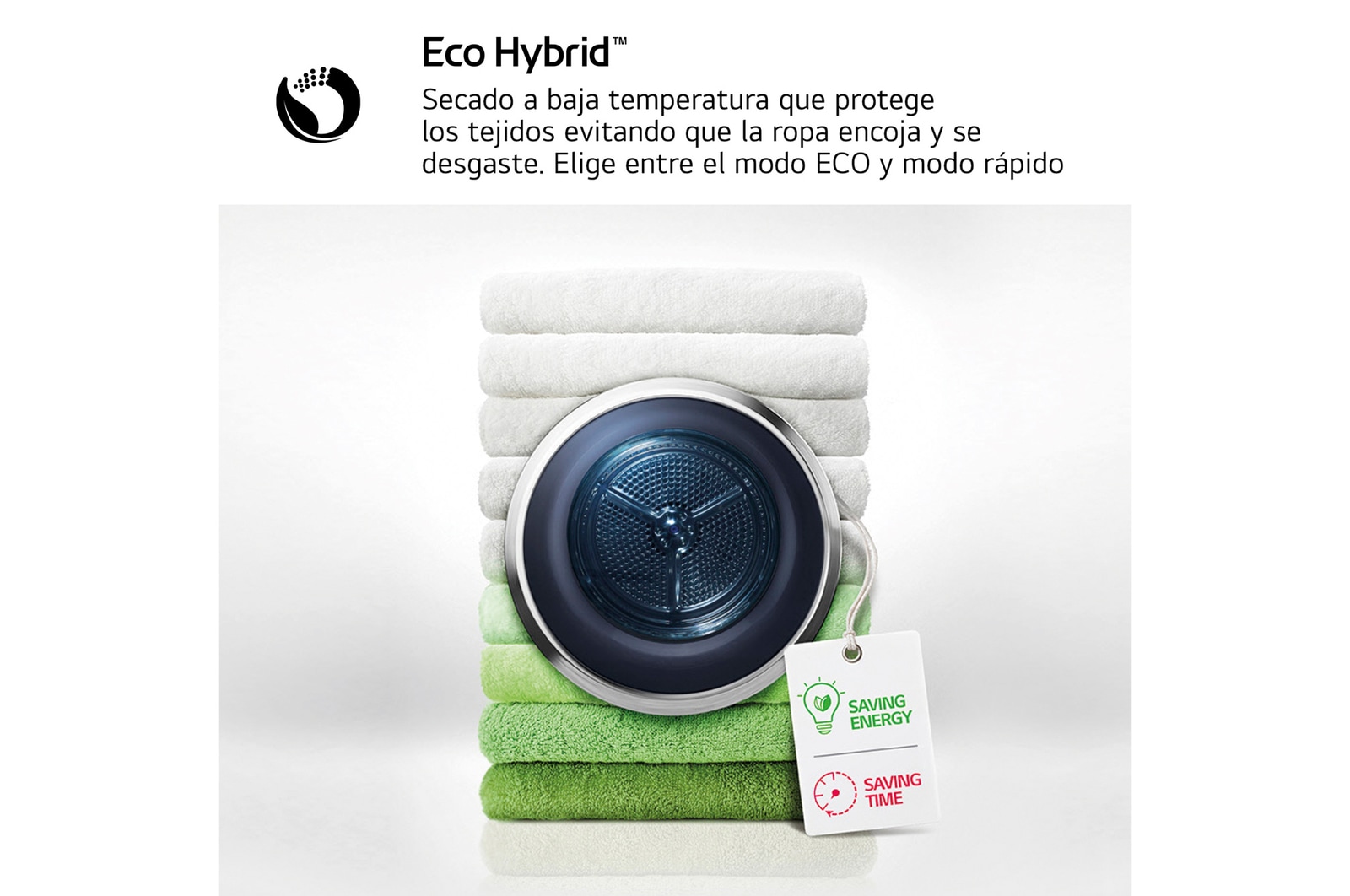 LG Outlet Secadora con Inteligencia Artificial 18kg, eficiencia A+++, con Bomba de calor Dual Inverter, Direct Drive, Blanca, Serie XXL, RH18U8AVCW.OUTLET