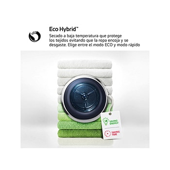 LG Outlet Secadora con Inteligencia Artificial 18kg, eficiencia A+++, con Bomba de calor Dual Inverter, Direct Drive, Blanca, Serie XXL, RH18U8AVCW.OUTLET