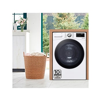 LG Outlet Secadora con Inteligencia Artificial 18kg, eficiencia A+++, con Bomba de calor Dual Inverter, Direct Drive, Blanca, Serie XXL, RH18U8AVCW.OUTLET
