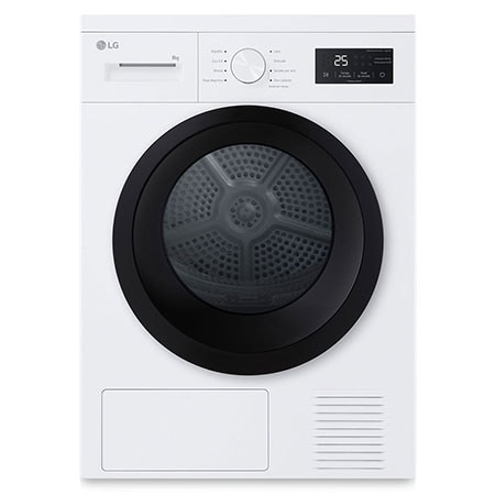 LG – Secadora LG 8kg con Bomba de calor Serie 100 – RHA1008NWK.