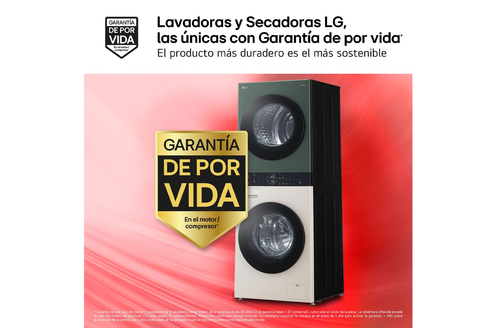 Elige la WashTower™ que mejor encaja en tu hogar