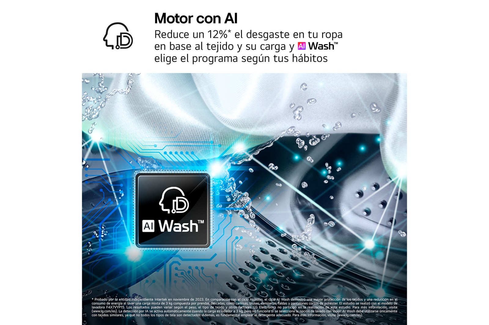 LG Torre de lavado y secado - Washtower | LG WT1210EGF, Direct Drive con inteligencia artificial, Bomba de calor Dual Inverter, 12kg lavado, 10kg secado, 1400rpm, clasificación A-10/C, Beige y Verde, WT1210EGF