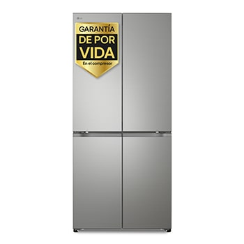 Vista frontal de Frigorífico American Combi | LG GMBS30SEPY, , Clasificación E, 580 L, Inox antihuellas GMBS30SEPY