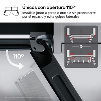 Frigorífico American Combi | LG GMBS30SEPY, , Clasificación E, 580 L, Inox antihuellas