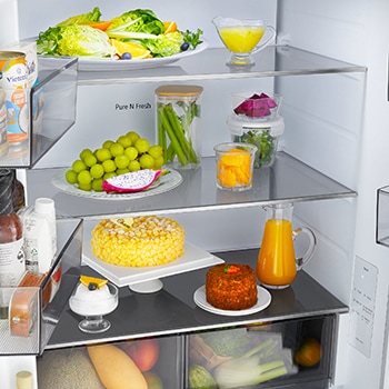 Frigorífico American Combi | LG GMBS30SEPY, , Clasificación E, 580 L, Inox antihuellas