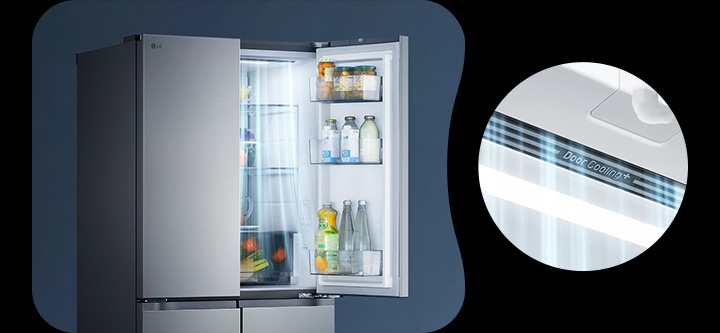 Frigorífico American Combi | LG GMBS30SEPY, , Clasificación E, 580 L, Inox antihuellas