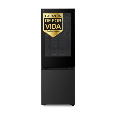 Frigorífico Combi | LG GBGW92GCEV, Instaview™, DoorCooling+, 2,03m, capacidad de 375 l, Clasificación C, Acero Negro Grafito Antihuellas - GBGW92GCEV