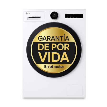 Lavasecadora con Bomba de calor Dual Inverter | LG WHX9096TLC, AI Direct Drive TM, TurboWash 360º, Selector LCD, 9/6kg, 1400rpm, Serie 900, Un 30% más eficiente que A(lavado) /A-10%(secado), Blanca - WHX9096TLC